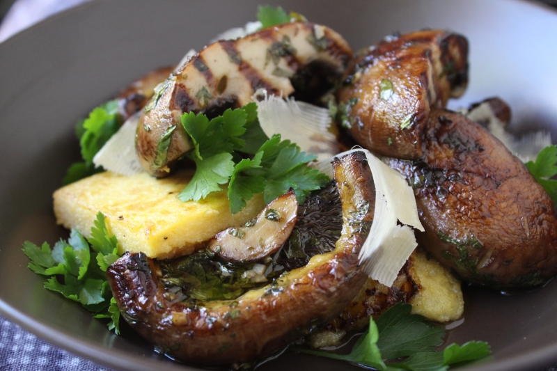 mushrooms with polenta2 resized